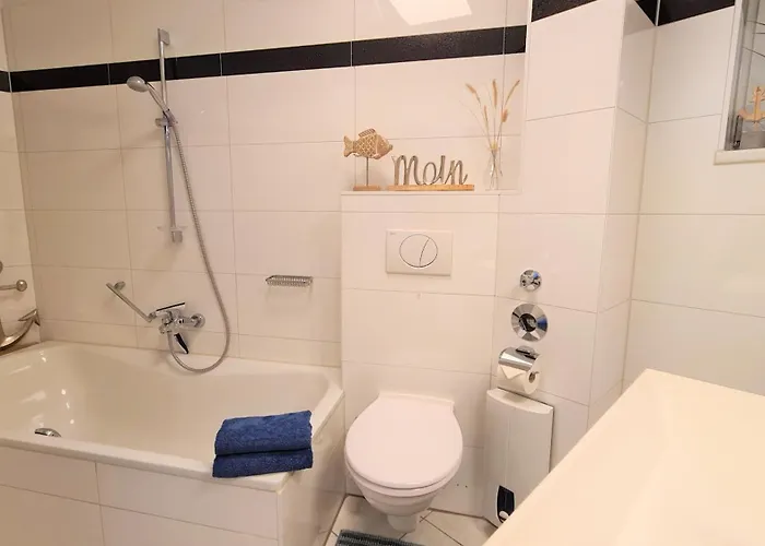 Hafenidyll 46 - Exklusiv Am Yachthafen Mit Zwei Baedern - Traumhafte Sonnenuntergaenge Inklusive Apartman *