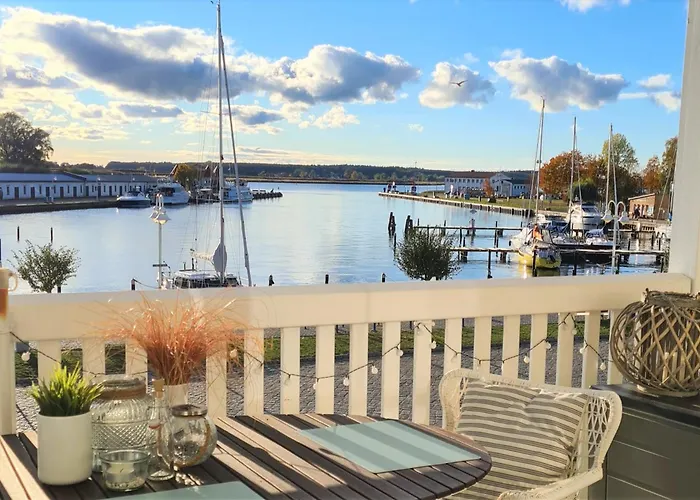 Hafenidyll 46 - Exklusiv Am Yachthafen Mit Zwei Baedern - Traumhafte Sonnenuntergaenge Inklusive