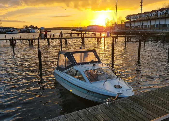 Apartman Hafenidyll 46 - Exklusiv Am Yachthafen Mit Zwei Baedern - Traumhafte Sonnenuntergaenge Inklusive