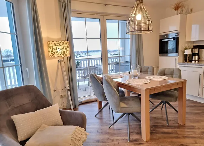 Hafenidyll 46 - Exklusiv Am Yachthafen Mit Zwei Baedern - Traumhafte Sonnenuntergaenge Inklusive Karlshagen