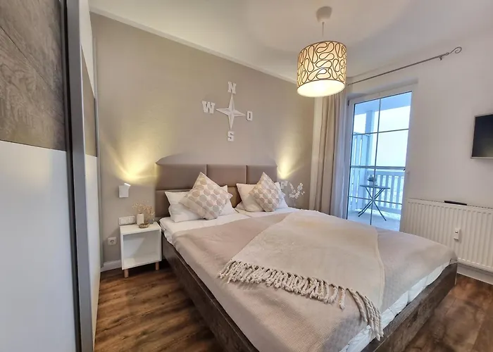 Hafenidyll 46 - Exklusiv Am Yachthafen Mit Zwei Baedern - Traumhafte Sonnenuntergaenge Inklusive Apartman *