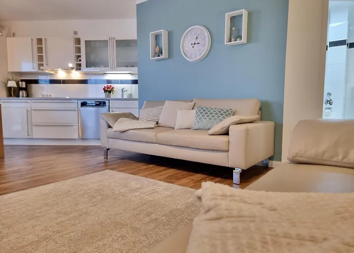 Hafenidyll 46 - Exklusiv Am Yachthafen Mit Zwei Baedern - Traumhafte Sonnenuntergaenge Inklusive *