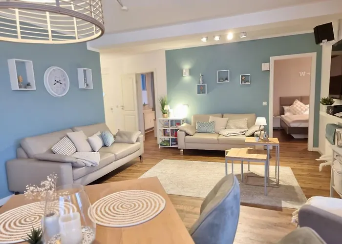 Hafenidyll 46 - Exklusiv Am Yachthafen Mit Zwei Baedern - Traumhafte Sonnenuntergaenge Inklusive Apartman Karlshagen