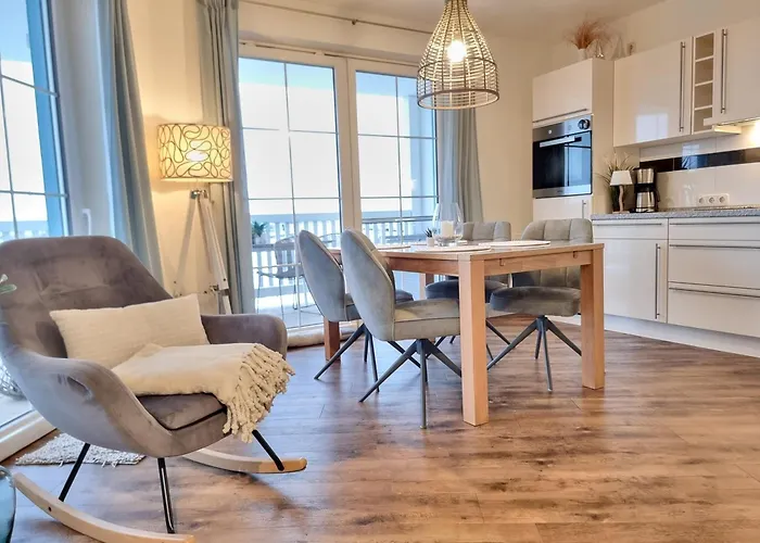 Hafenidyll 46 - Exklusiv Am Yachthafen Mit Zwei Baedern - Traumhafte Sonnenuntergaenge Inklusive Apartman